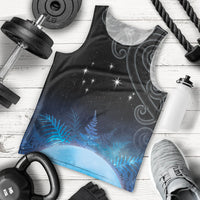 New Zealand Matariki Men Tank Top Pleiades Star Cluster Blue Galaxy LT05 - Polynesian Pride