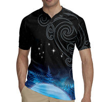 New Zealand Matariki Rugby Jersey Pleiades Star Cluster Blue Galaxy LT05 - Polynesian Pride