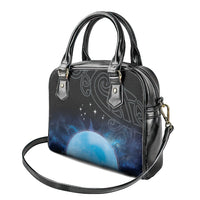 New Zealand Matariki Shoulder Handbag Pleiades Star Cluster Blue Galaxy LT05 - Polynesian Pride