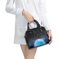New Zealand Matariki Shoulder Handbag Pleiades Star Cluster Blue Galaxy LT05 - Polynesian Pride