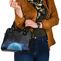 New Zealand Matariki Shoulder Handbag Pleiades Star Cluster Blue Galaxy LT05 - Polynesian Pride