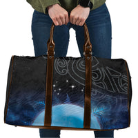 New Zealand Matariki Travel Bag Pleiades Star Cluster Blue Galaxy LT05 Blue - Polynesian Pride