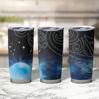 New Zealand Matariki Tumbler Cup Pleiades Star Cluster Blue Galaxy LT05 - Polynesian Pride