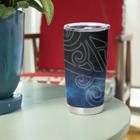New Zealand Matariki Tumbler Cup Pleiades Star Cluster Blue Galaxy LT05 - Polynesian Pride