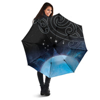 New Zealand Matariki Umbrella Pleiades Star Cluster Blue Galaxy LT05 - Polynesian Pride