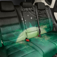 New Zealand Matariki Back Car Seat Cover Pleiades Star Cluster Green Galaxy LT05 - Polynesian Pride