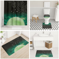 New Zealand Matariki Bathroom Set Pleiades Star Cluster Green Galaxy LT05 - Polynesian Pride