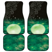 New Zealand Matariki Car Mats Pleiades Star Cluster Green Galaxy LT05 - Polynesian Pride