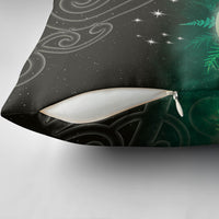 New Zealand Matariki Pillow Cover Pleiades Star Cluster Green Galaxy LT05 - Polynesian Pride