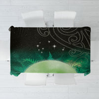 New Zealand Matariki Tablecloth Pleiades Star Cluster Green Galaxy LT05 Green - Polynesian Pride