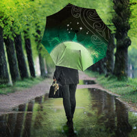New Zealand Matariki Umbrella Pleiades Star Cluster Green Galaxy LT05 - Polynesian Pride