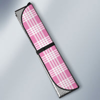 Pink Hawaii Palaka Auto Sun Shade Hawaiian Honohono Lei LT05 - Polynesian Pride