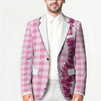 Pink Hawaii Palaka Blazer Hawaiian Honohono Lei LT05 - Polynesian Pride