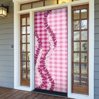 Pink Hawaii Palaka Door Cover Hawaiian Honohono Lei LT05 - Polynesian Pride