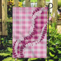 Pink Hawaii Palaka Garden Flag Hawaiian Honohono Lei LT05 Garden Flag Pink - Polynesian Pride