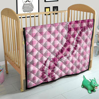 Pink Hawaii Palaka Quilt Hawaiian Honohono Lei LT05 - Polynesian Pride