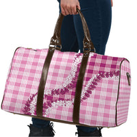 Pink Hawaii Palaka Travel Bag Hawaiian Honohono Lei LT05 - Polynesian Pride
