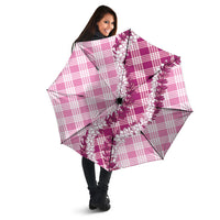Pink Hawaii Palaka Umbrella Hawaiian Honohono Lei LT05 - Polynesian Pride