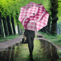 Pink Hawaii Palaka Umbrella Hawaiian Honohono Lei LT05 - Polynesian Pride