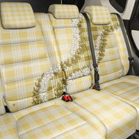 Yellow Hawaii Palaka Back Car Seat Cover Hawaiian Honohono Lei LT05 - Polynesian Pride