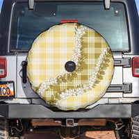 Yellow Hawaii Palaka Spare Tire Cover Hawaiian Honohono Lei LT05 Yellow - Polynesian Pride