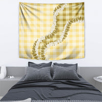 Yellow Hawaii Palaka Tapestry Hawaiian Honohono Lei LT05 - Polynesian Pride