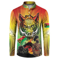 Vanuatu July 30th 1980 Button Sweatshirt Happy Independence Day LT05 Reggae - Polynesian Pride