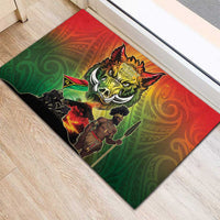 Vanuatu July 30th 1980 Rubber Doormat Happy Independence Day LT05 - Polynesian Pride