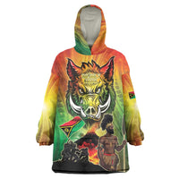 Vanuatu July 30th 1980 Wearable Blanket Hoodie Happy Independence Day - Polynesian Pride