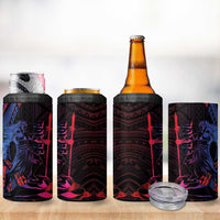 Samoan Pride 4 in 1 Can Cooler Tumbler The Tui Manua LT05 - Polynesian Pride