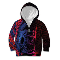 Samoan Pride Kid Hoodie The Tui Manua - Polynesian Pride