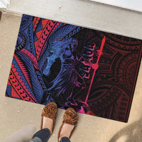 Samoan Pride Rubber Doormat The Tui Manua LT05 - Polynesian Pride