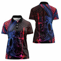 Samoan Pride Women Polo Shirt The Tui Manua - Polynesian Pride