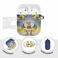 Niue Christmas AirPods Case Seashell Santa Beach Vibes LT05 - Polynesian Pride