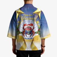 Niue Christmas Kimono Seashell Santa Beach Vibes - Polynesian Pride
