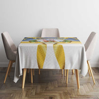 Niue Christmas Tablecloth Seashell Santa Beach Vibes LT05 - Polynesian Pride