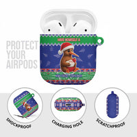 New Zealand Christmas AirPods Case Have Yourself A Kiwi-tastic Christmas LT05 - Polynesian Pride