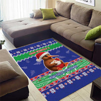New Zealand Christmas Area Rug Have Yourself A Kiwi-tastic Christmas - Polynesian Pride