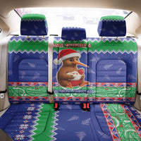 New Zealand Christmas Back Car Seat Cover Have Yourself A Kiwi-tastic Christmas - Polynesian Pride