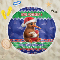 New Zealand Christmas Beach Blanket Have Yourself A Kiwi-tastic Christmas - Polynesian Pride