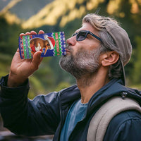 New Zealand Christmas 4 in 1 Can Cooler Tumbler Have Yourself A Kiwi-tastic Christmas - Polynesian Pride
