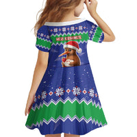 New Zealand Christmas Family Matching Long Sleeve Bodycon Dress and Hawaiian Shirt Have Yourself A Kiwi-tastic Christmas - Polynesian Pride