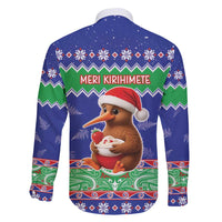 New Zealand Christmas Family Matching Tank Maxi Dress and Hawaiian Shirt Have Yourself A Kiwi-tastic Christmas - Polynesian Pride