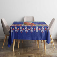 New Zealand Christmas Tablecloth Have Yourself A Kiwi-tastic Christmas LT05 - Polynesian Pride