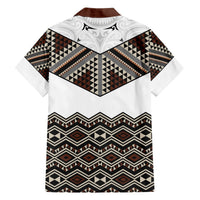 New Zealand Aotearoa Hawaiian Shirt Taniko Art Simple Style LT05 - Polynesian Pride