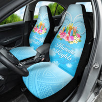 Universal Human Rights Month Car Seat Cover Polynesian Style LT05 - Polynesian Pride