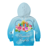 Universal Human Rights Month Kid Hoodie Polynesian Style LT05 - Polynesian Pride