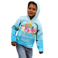 Universal Human Rights Month Kid Hoodie Polynesian Style LT05 - Polynesian Pride