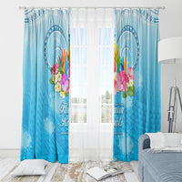 Universal Human Rights Month Window Curtain Polynesian Style LT05 - Polynesian Pride