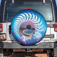 New Zealand Matapouri Beach Landscape Spare Tire Cover LT05 Blue - Polynesian Pride